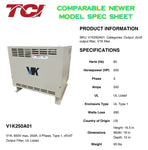 TCI KLC250BE Output Filter (V1K250A01)