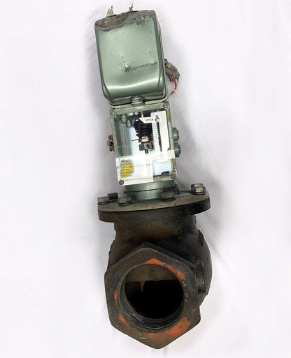 ITT General Controls Hydramotor Actuator Valve w/ Cast Iron Gate Valve