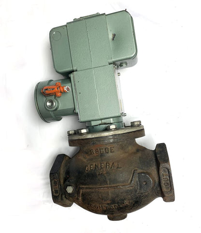 ITT General Controls Hydramotor Actuator Valve w/ Cast Iron Gate Valve