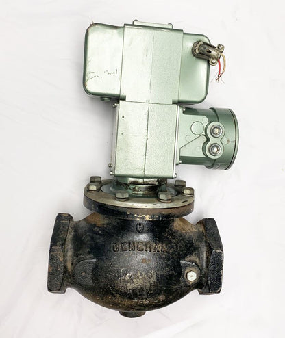 ITT General Controls Hydramotor Actuator Valve w/ Cast Iron Gate Valve