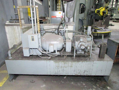 300-Ton Niles-Bement Hydraulic Horizontal Wheel Press