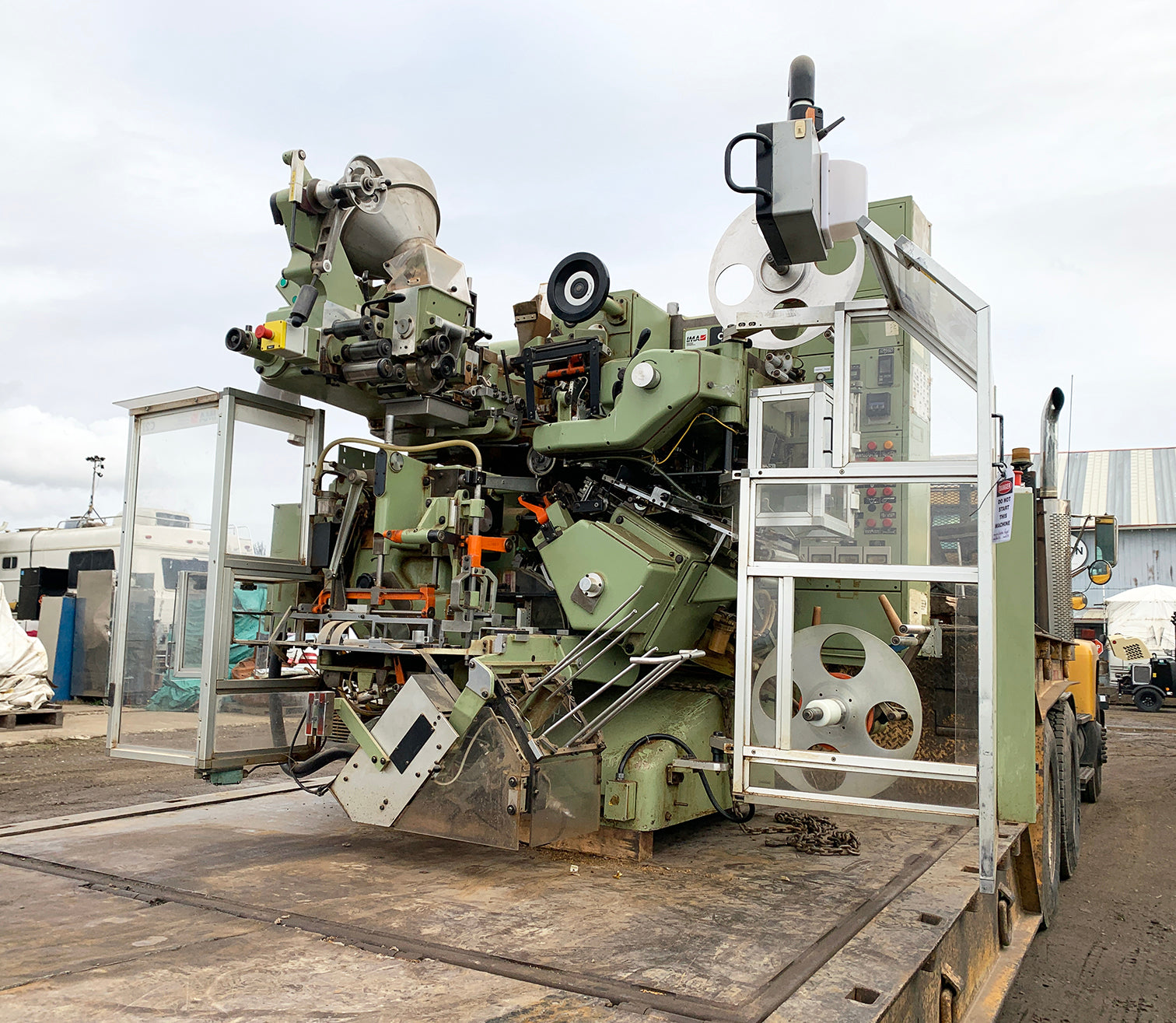 Oregon Machine Toch IMA C21 Tea Bagging Machine – Industrial Scrap Corporation / Industrial ...
