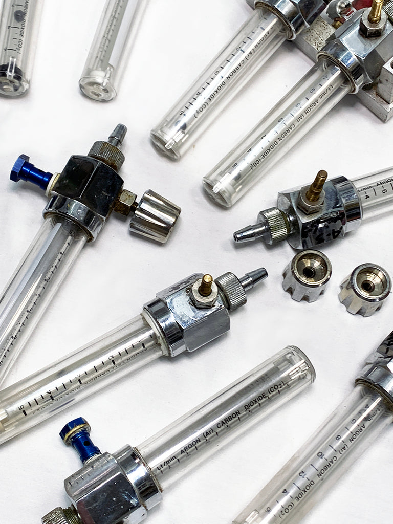 13 Industrial MIG / TIG Welding Gas Flowmeter Regulators.