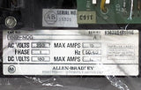 Allen-Bradley 1362-NOG Series A Single Phase DC Package Drive