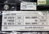 Allen-Bradley 1362-NOG Series A Single Phase DC Package Drive