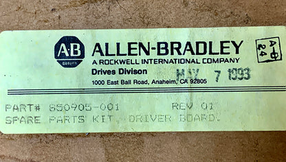 Allen-Bradley S50905-001 Driver Board