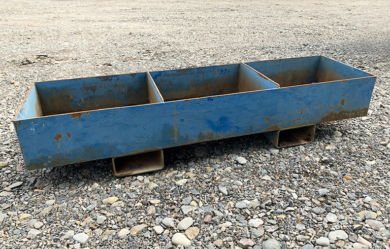 Grated, Draining Forklift Tray