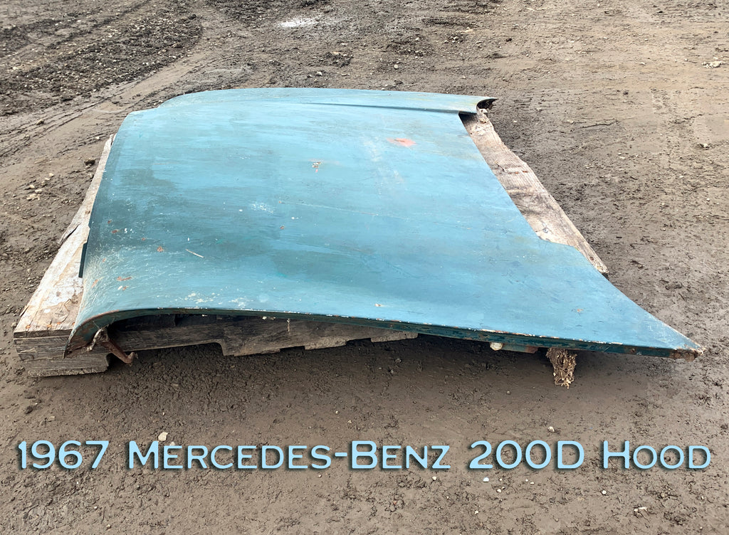 1967 Mercedes-Benz 200D Hood.