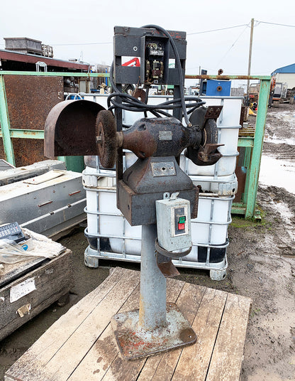 Van Dorn 10" Ball Bearing Bench Grinder