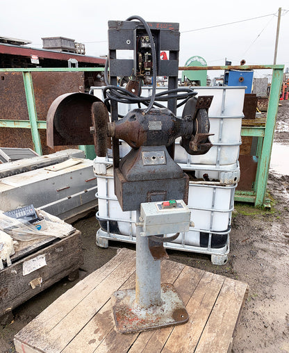 Van Dorn 10" Ball Bearing Bench Grinder