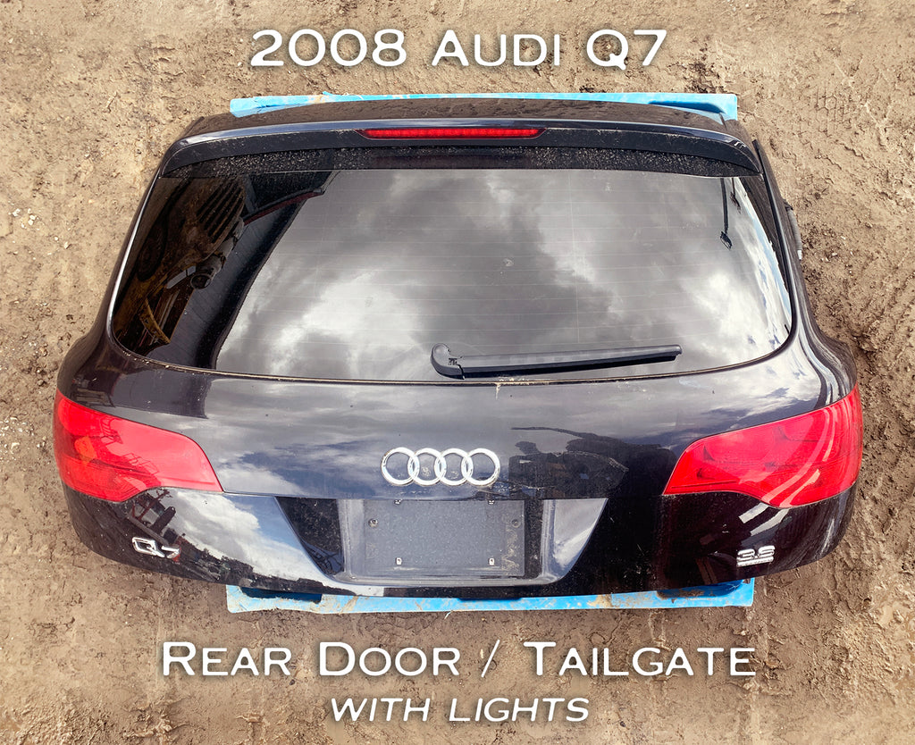 2008 Audi Q7 Rear Door / Tailgate with Lights
