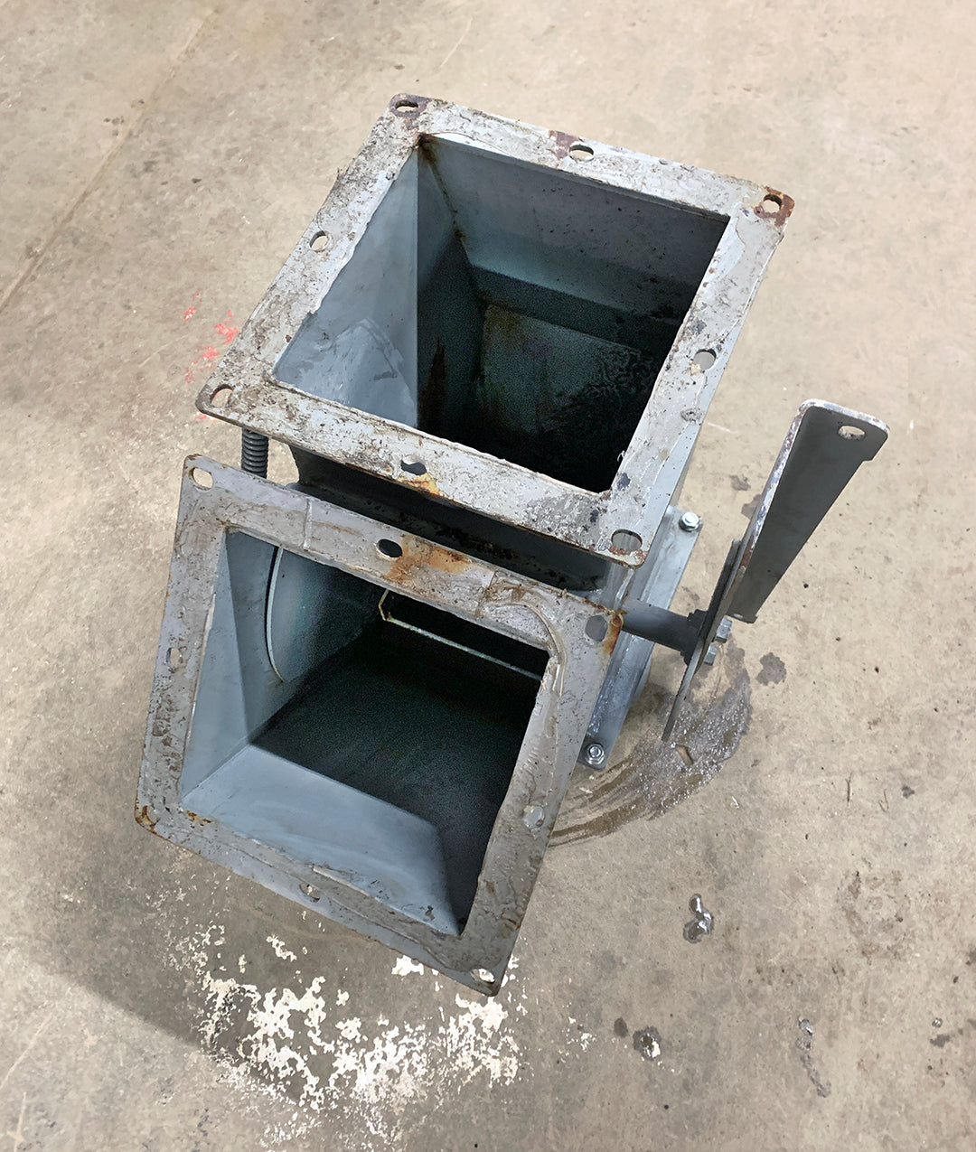 Hopper Diverter Chute