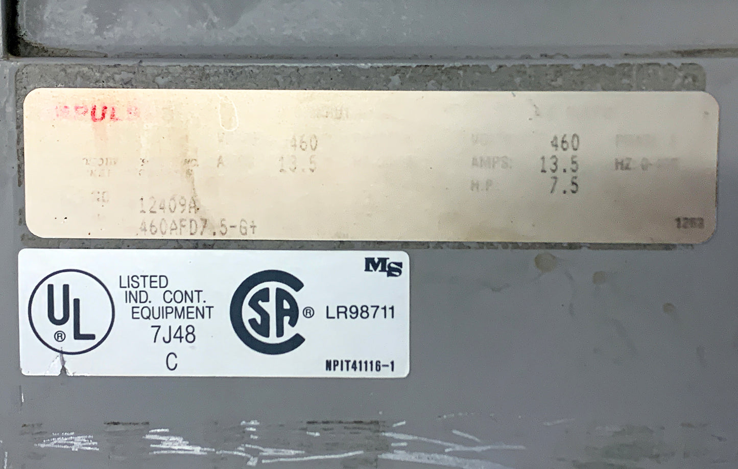 Impulse G+ Adjustable Frequency Motor Control