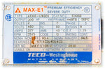 Teco-Westinghouse MAX-E1 300 HP Premium Efficiency Severe Duty Motor