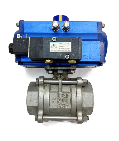 Dynaquip Pneumatic Actuator Valve & Control