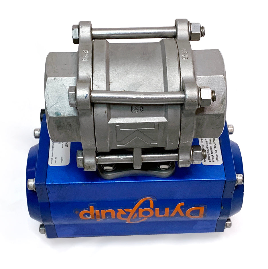 Dynaquip Pneumatic Actuator Valve & Control