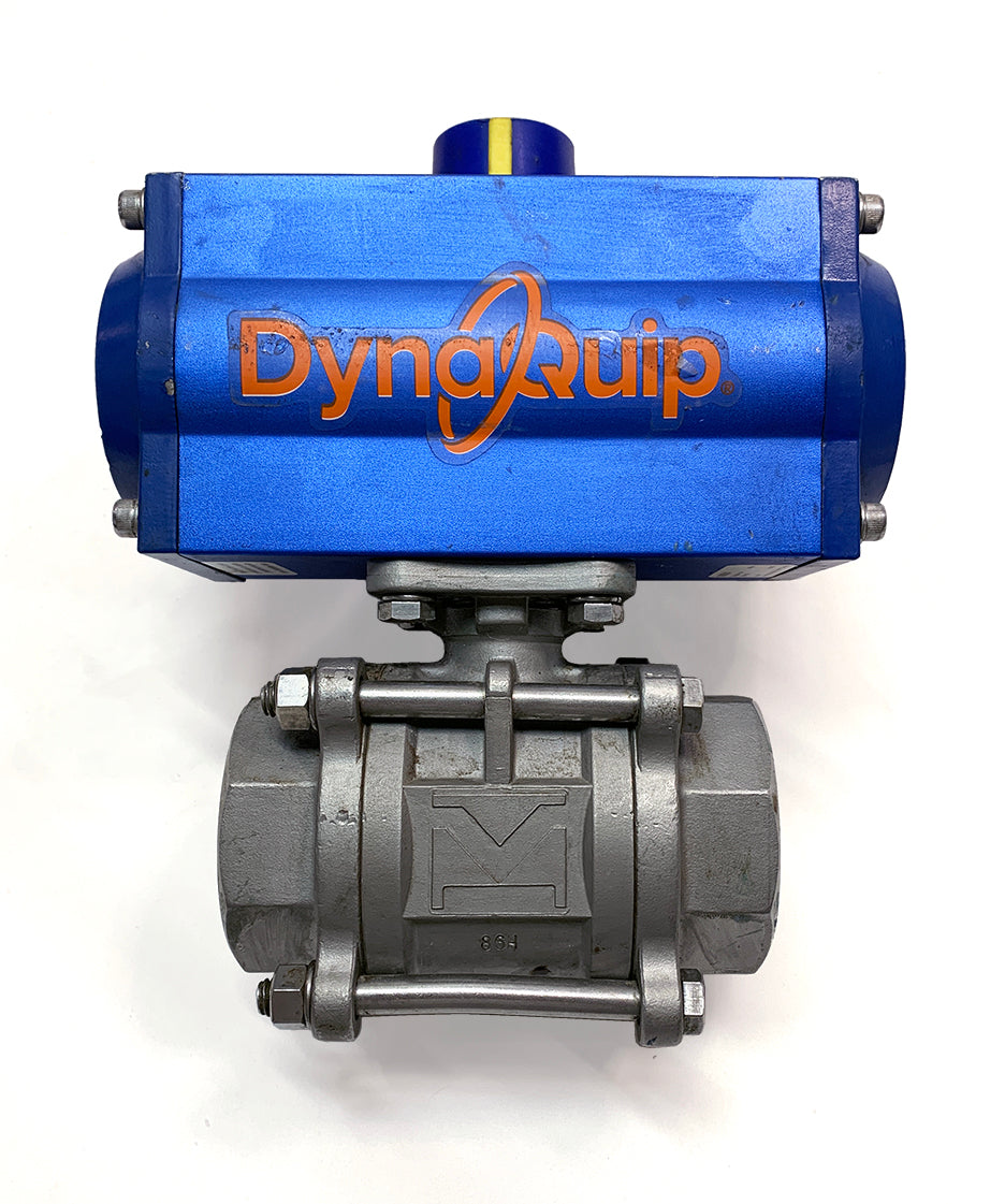 Dynaquip Pneumatic Actuator Valve & Control