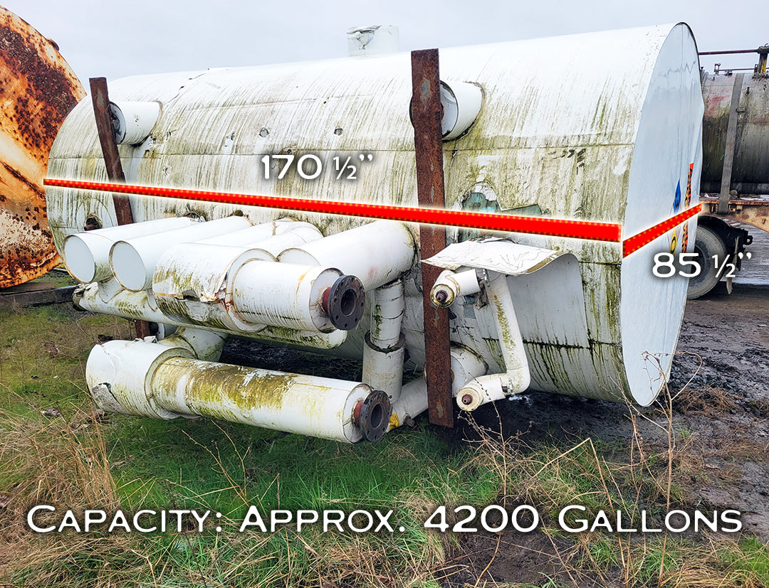 Approx. 4200 Gallon Insulated Receiver Tank