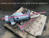 Industrial Stainless Steel Propeller Mixer / Agitator