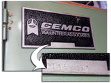 cemco #wbs-197 48" 3-head sander
