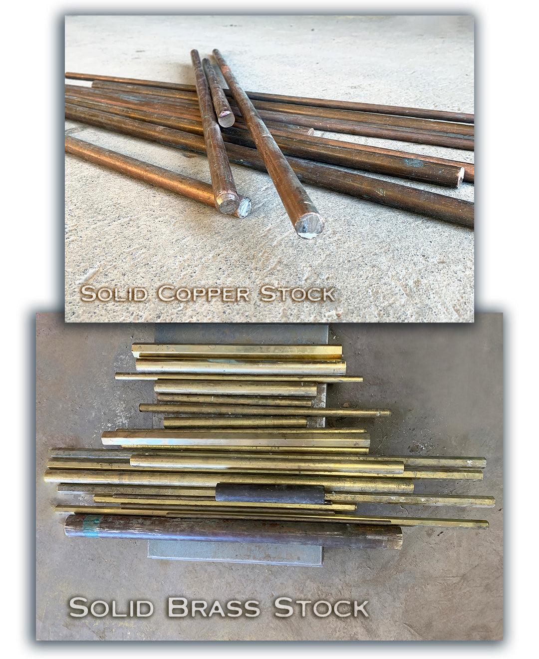 Solid Brass & Copper Stock